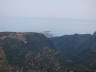 Blick auf Paleochora von den umliegenden Bergen vom Anidri Berg